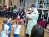 Mark MacDicken makes spiffy balloon creatures for the kids