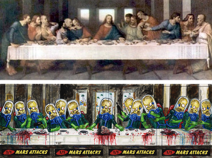 Resultado de imagen para MARS LAST SUPPER