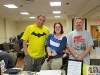 Kate Bradley with her boyfriend Paul (left) and friend and your author, Bob Hulsart (right); photo by Harris Toser