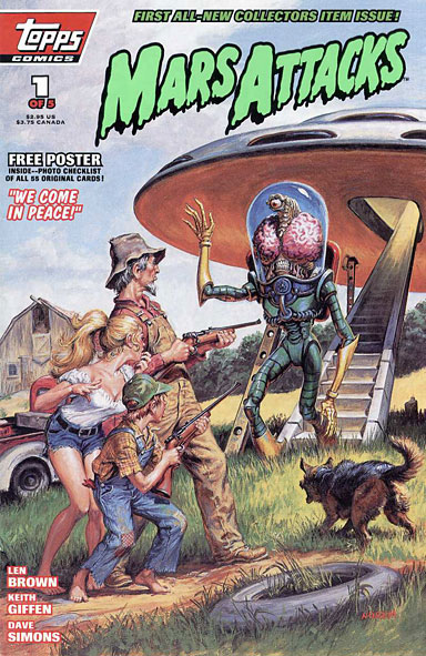 1994 Topps' Mars Attacks comic 1994 Topps' Mars Attacks comic