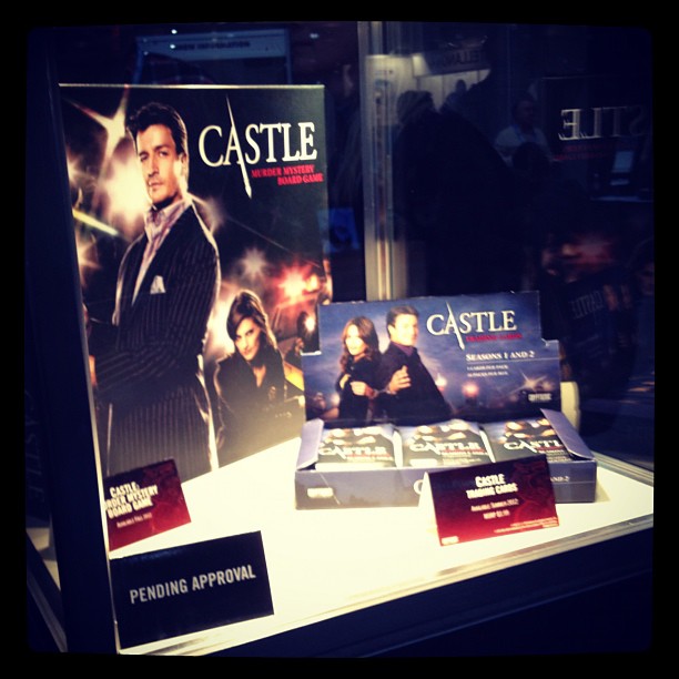 Castle trading cards and board game Castle trading cards and board game