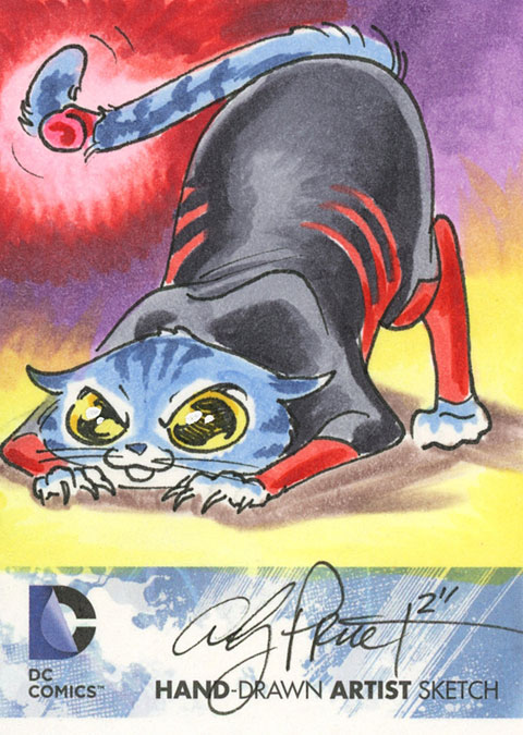 DC Comics: The New 52 sketch card by Andy Price DC Comics: The New 52 sketch card by Andy Price
