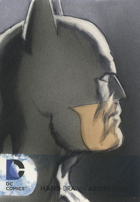 DC Comics: The New 52 sketch card by Bob Stevlic DC Comics: The New 52 sketch card by Bob Stevlic