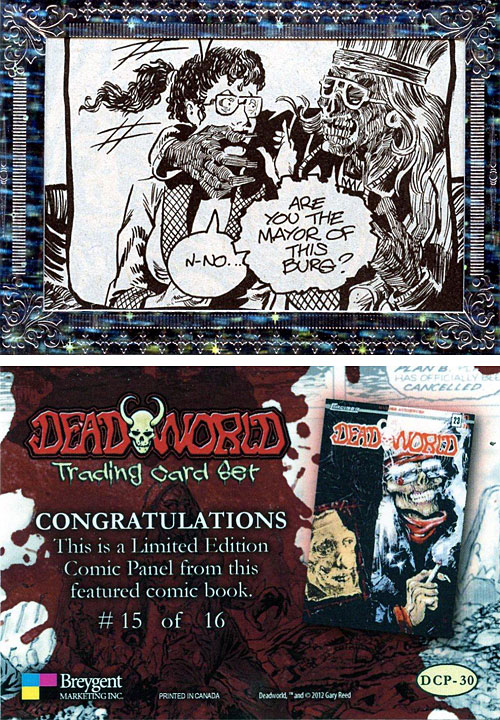 Deadworld Comic Panel card Deadworld Comic Panel card