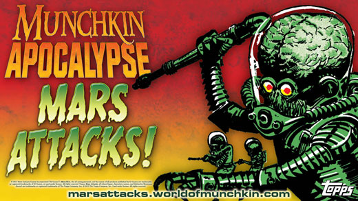 Mars Attacks Munchkin Apocalypse Mars Attacks Munchkin Apocalypse