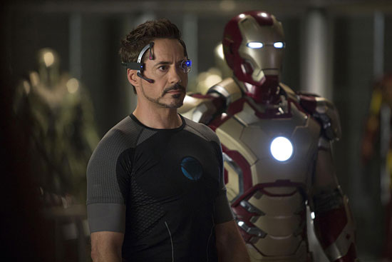 Iron Man 3 Stark Industries T-shirt Movie Image