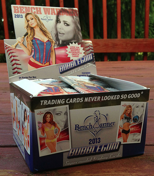 New Card Review 2013 Bench Warmer Bubblegum Trading Cards Non
