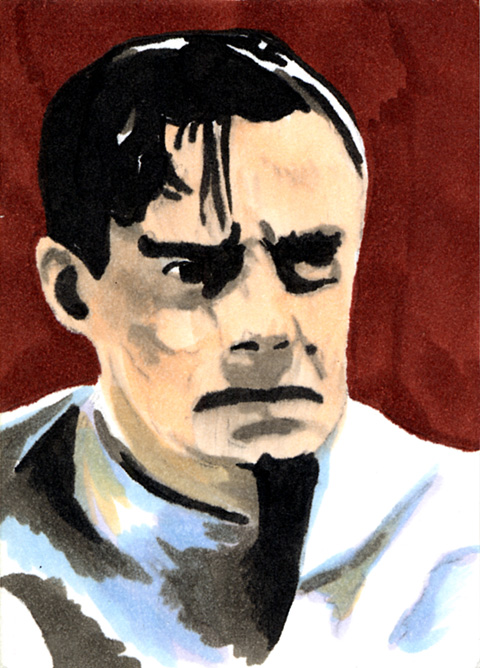 The Art of Robert Aragon sketch card by Don Pedicini Jr