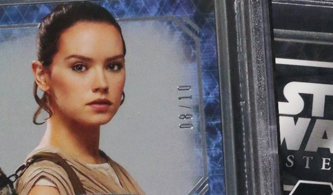 Daisy Ridley autograph card for St. Jude's Children's Cancer Research
